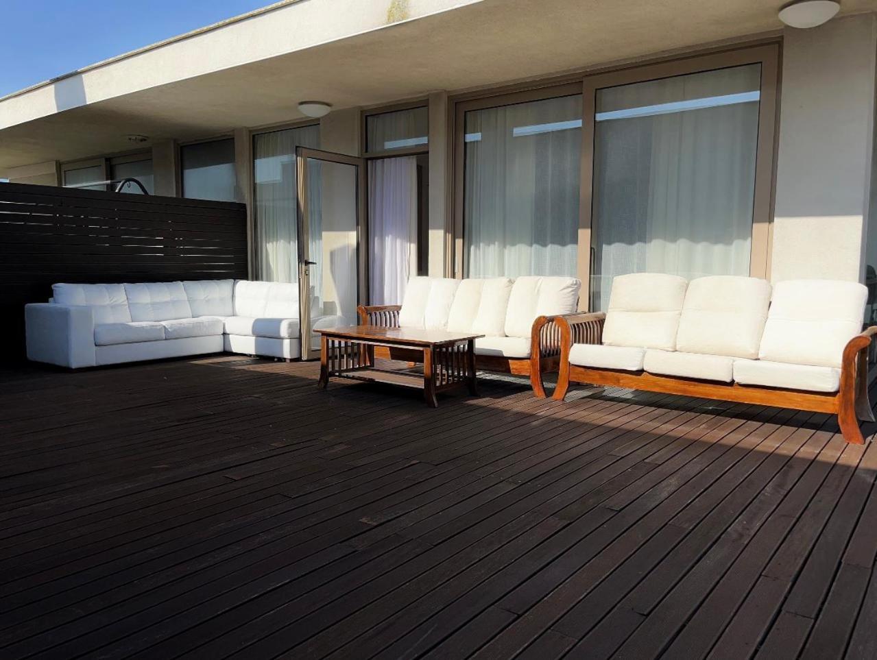 شقة Sea View Penthouse ابزور المظهر الخارجي الصورة