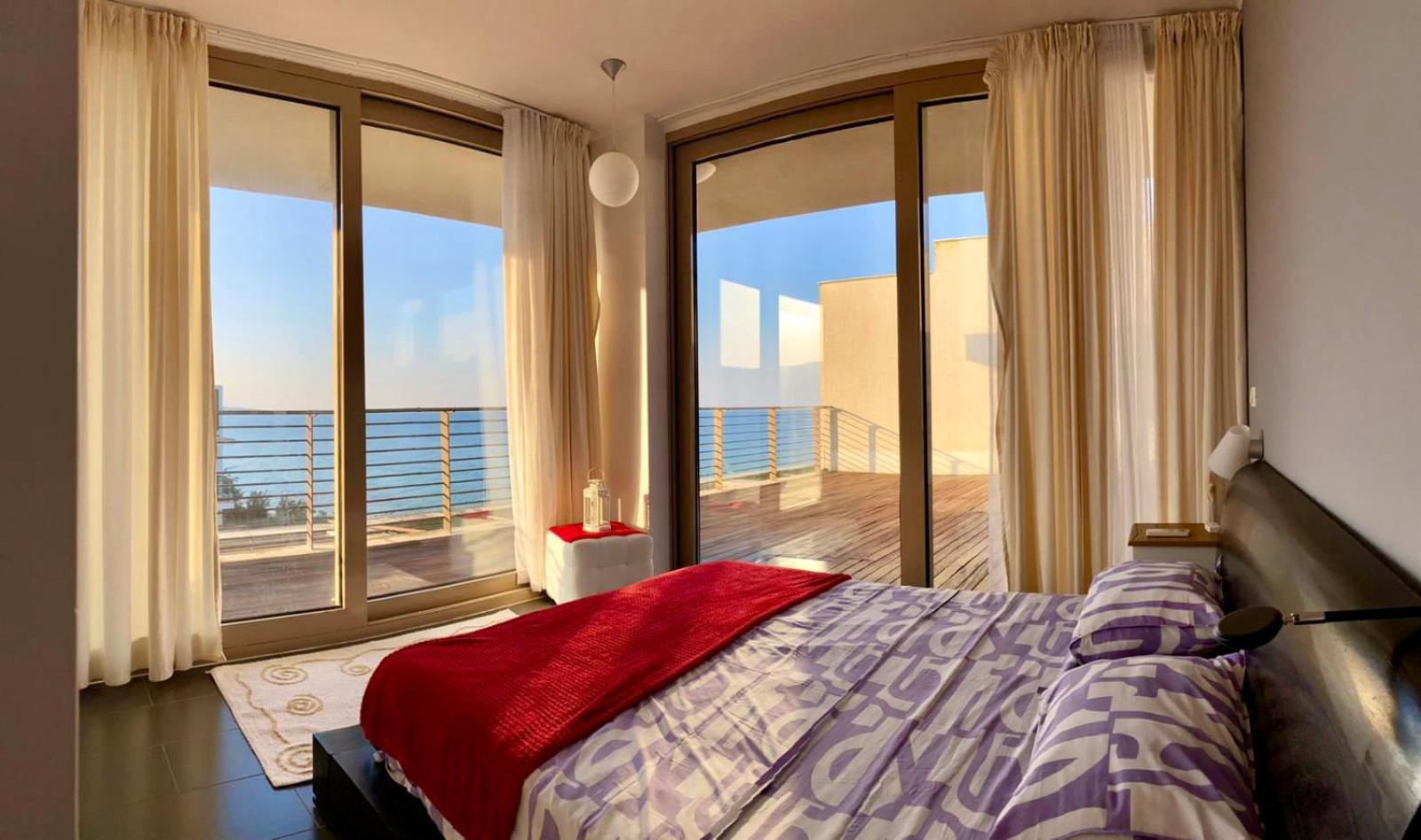 شقة Sea View Penthouse ابزور المظهر الخارجي الصورة