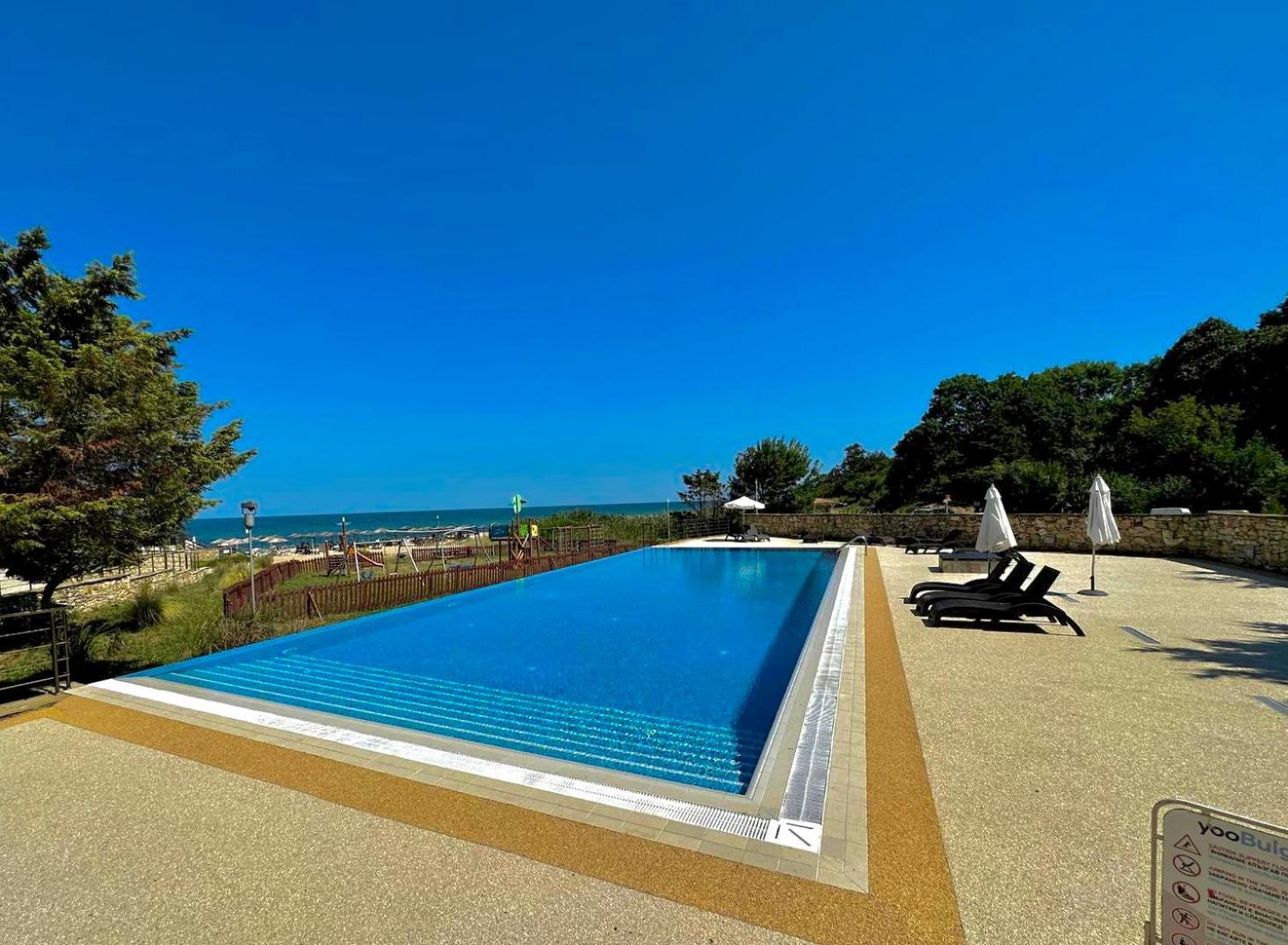 شقة Sea View Penthouse ابزور المظهر الخارجي الصورة