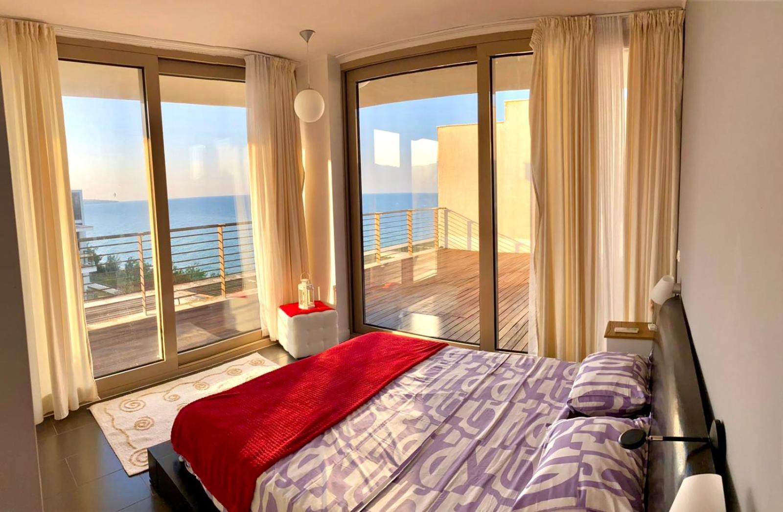 شقة Sea View Penthouse ابزور المظهر الخارجي الصورة