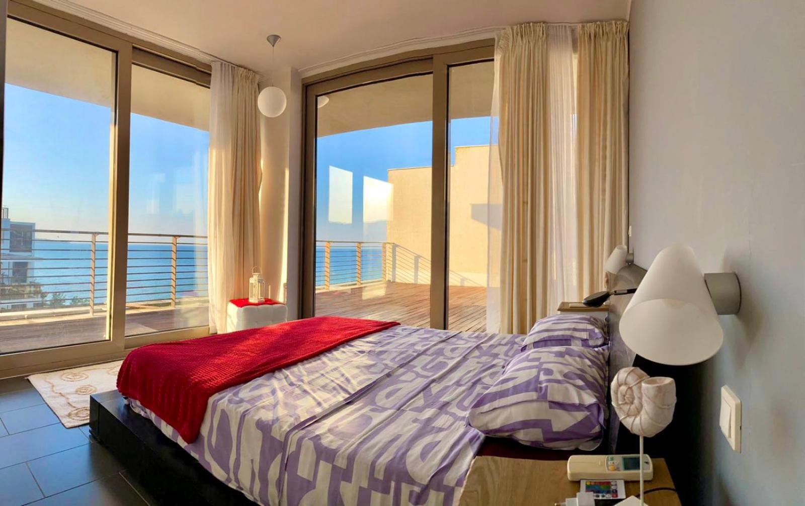 شقة Sea View Penthouse ابزور المظهر الخارجي الصورة