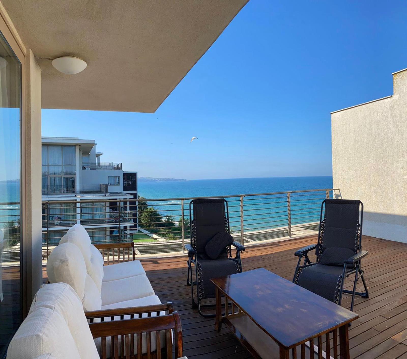 شقة Sea View Penthouse ابزور المظهر الخارجي الصورة