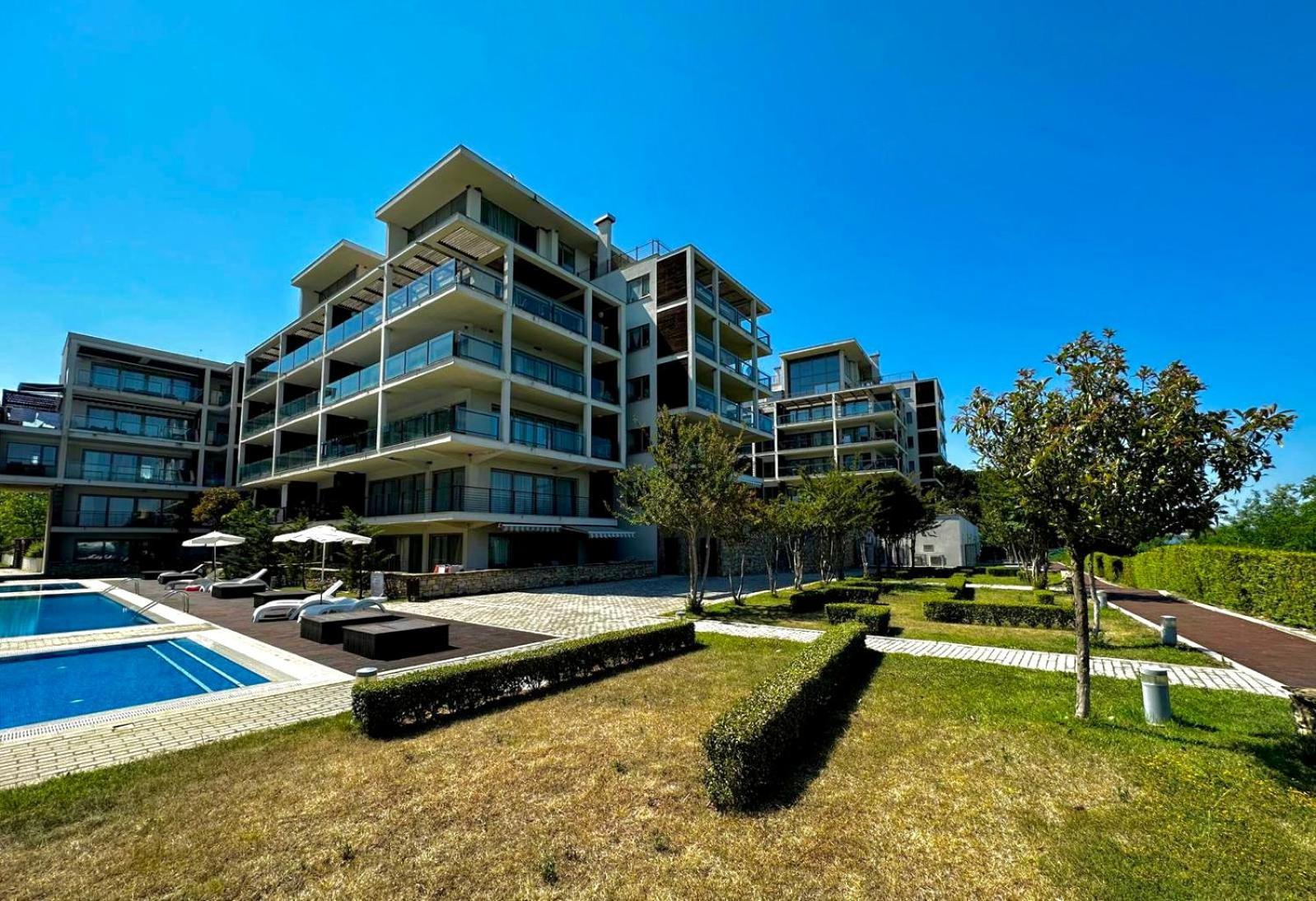 شقة Sea View Penthouse ابزور المظهر الخارجي الصورة