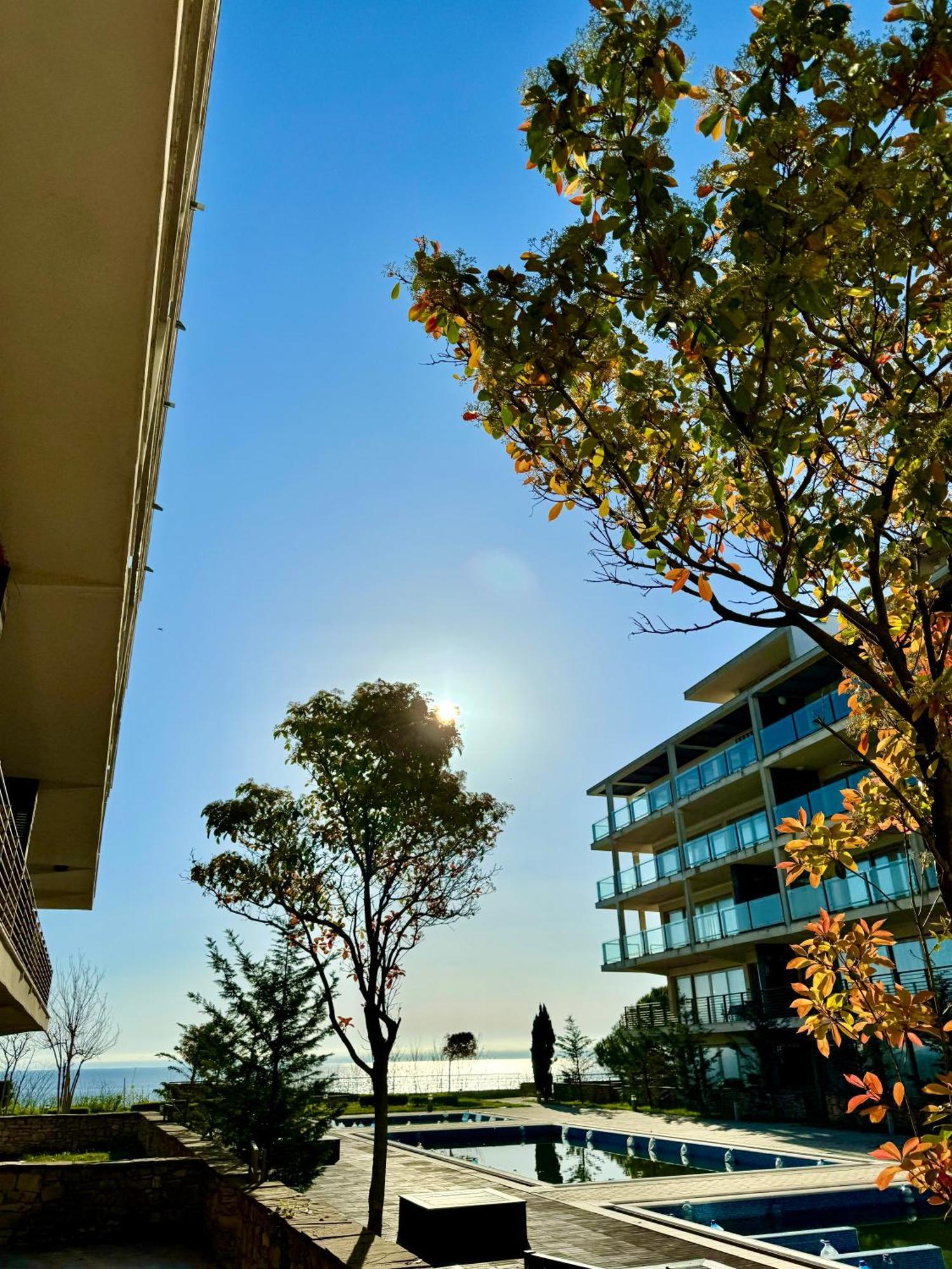 شقة Sea View Penthouse ابزور المظهر الخارجي الصورة